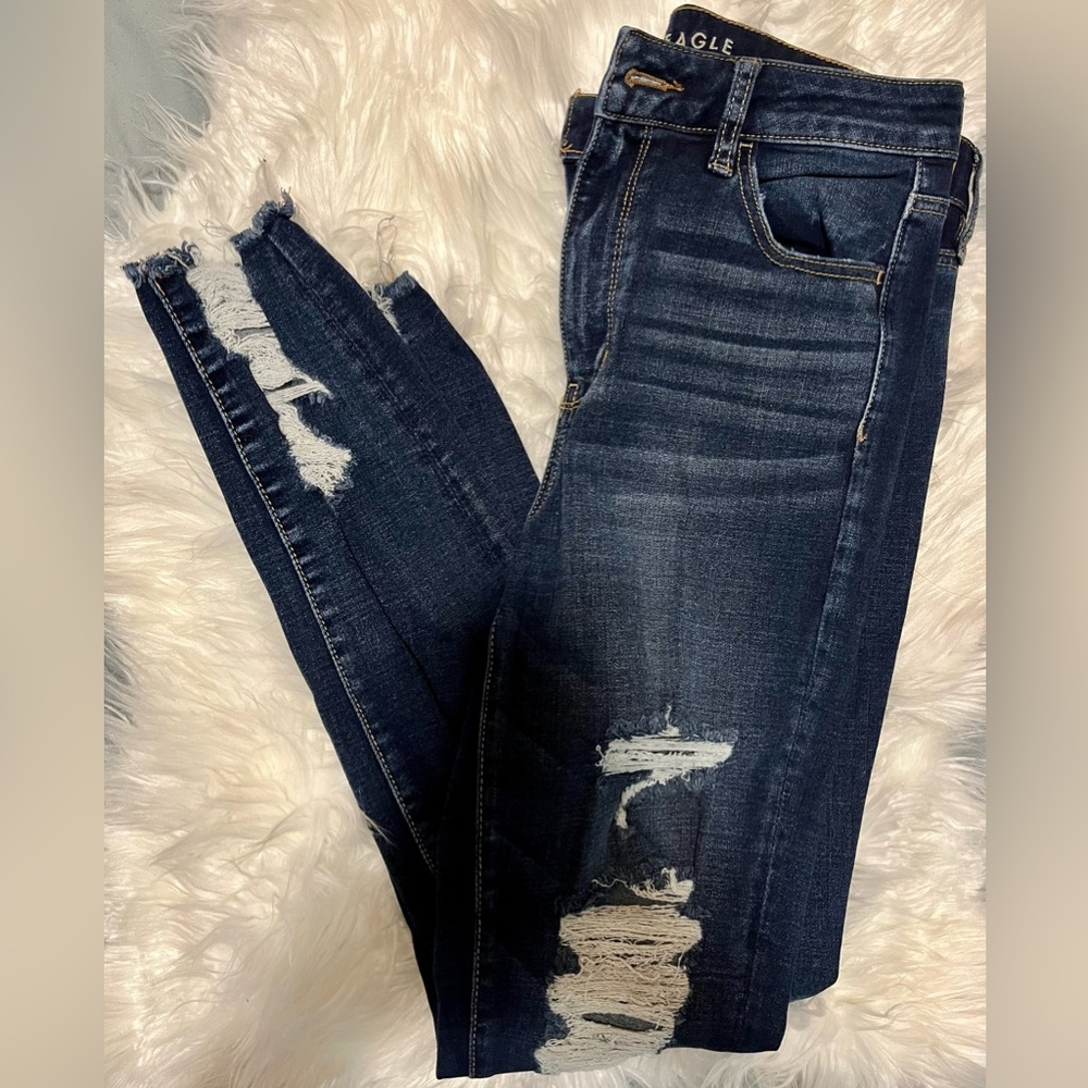 AE distressed jeans